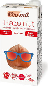 Haselnussjuoma ilman sokeria BIO 1000 ml ECOMIL